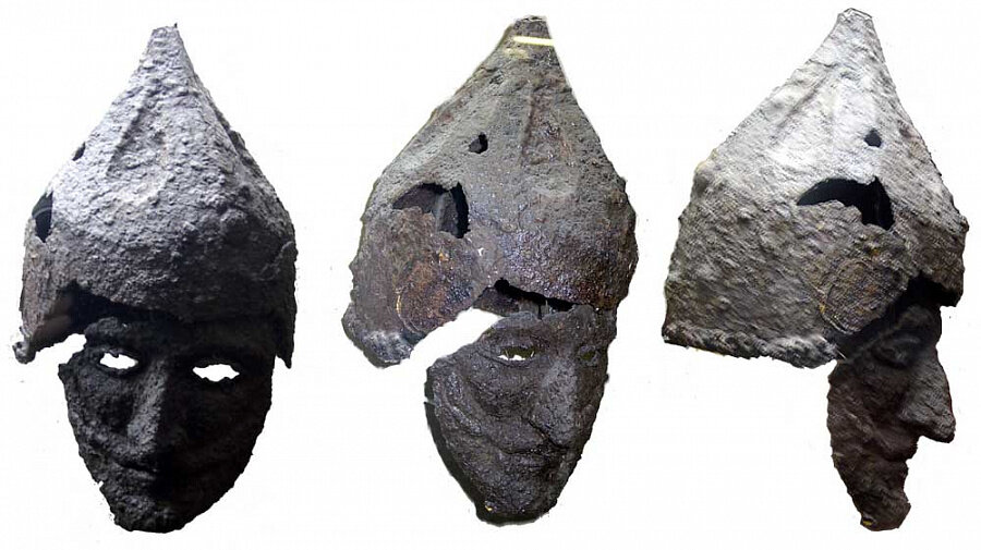 Половецкий шлем с личиной.