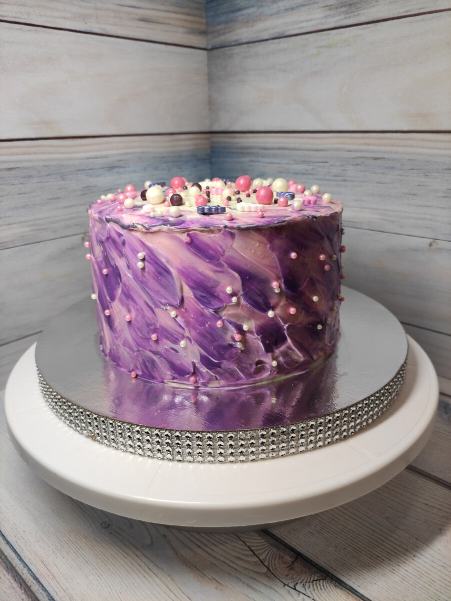 Торт на детский день рождения (с мастикой) - пошаговый рецепт с фото