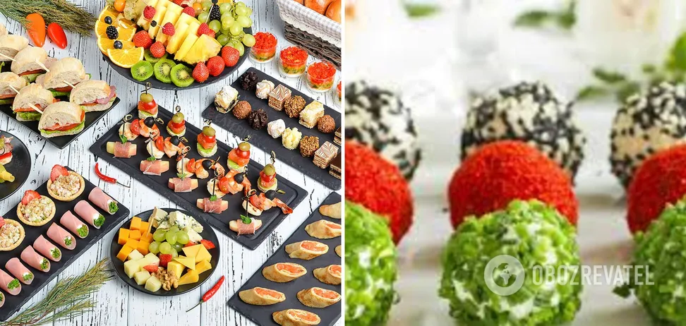 Рецепты закусок на Новый год 2022