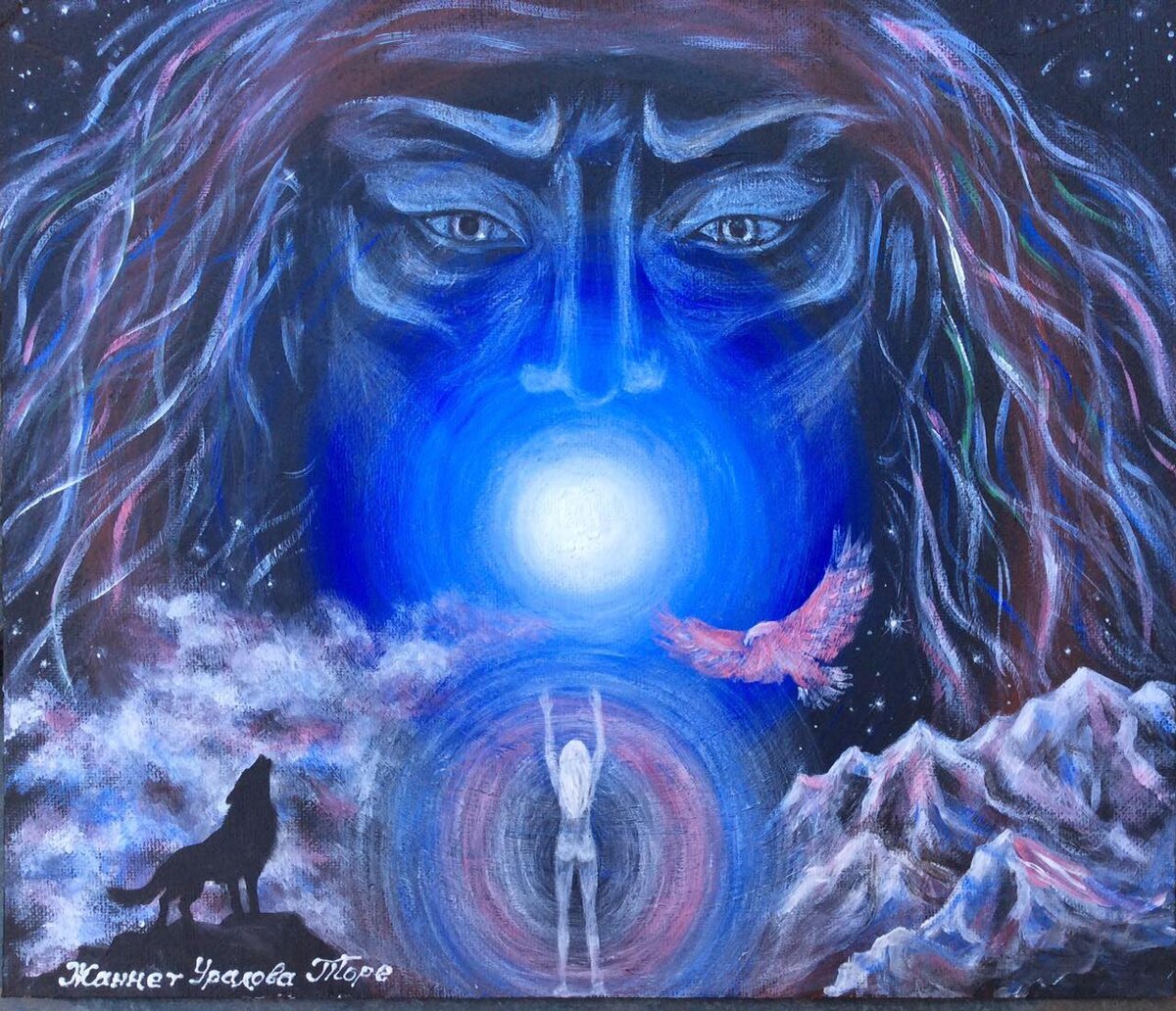 Вот она красавица какая, художница то.      Идею передала на 5+                                                        