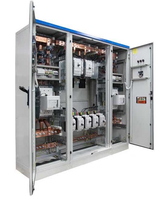 Главное распределительное устройство UHO, собранное на производстве щитового оборудования компании "МИГ Электро" 