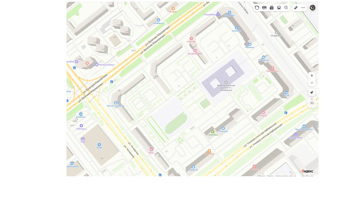 Навигатор привёл нас по адресу Братьев Кашириных, 131Б