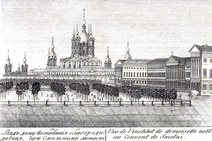 грав. с карты Петербурга 1820-1825 гг.