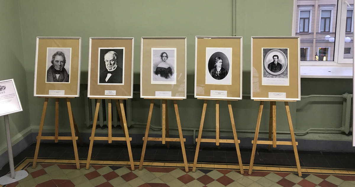 Людвиг Иванович Штиглиц, Александр Людвигович Штиглиц, Каролина Логиновна Штиглиц, Надежда Михайловна Юнина (Половцова), Александр Александрович Половцов 
