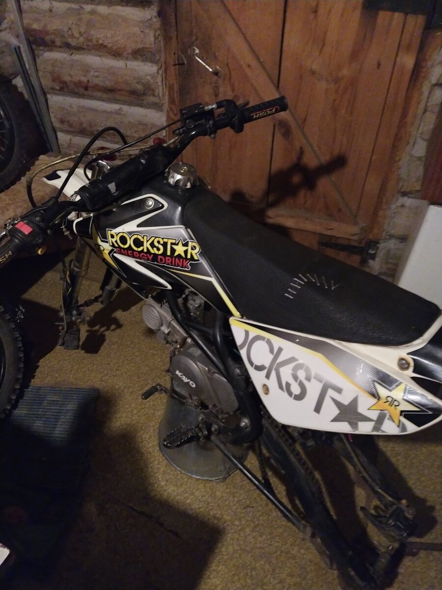 На этой фотографии он уже у меня дома.