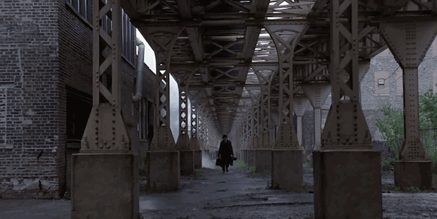 Кадр из фильма «Проклятый путь» (Сэм Мендес, 2002)