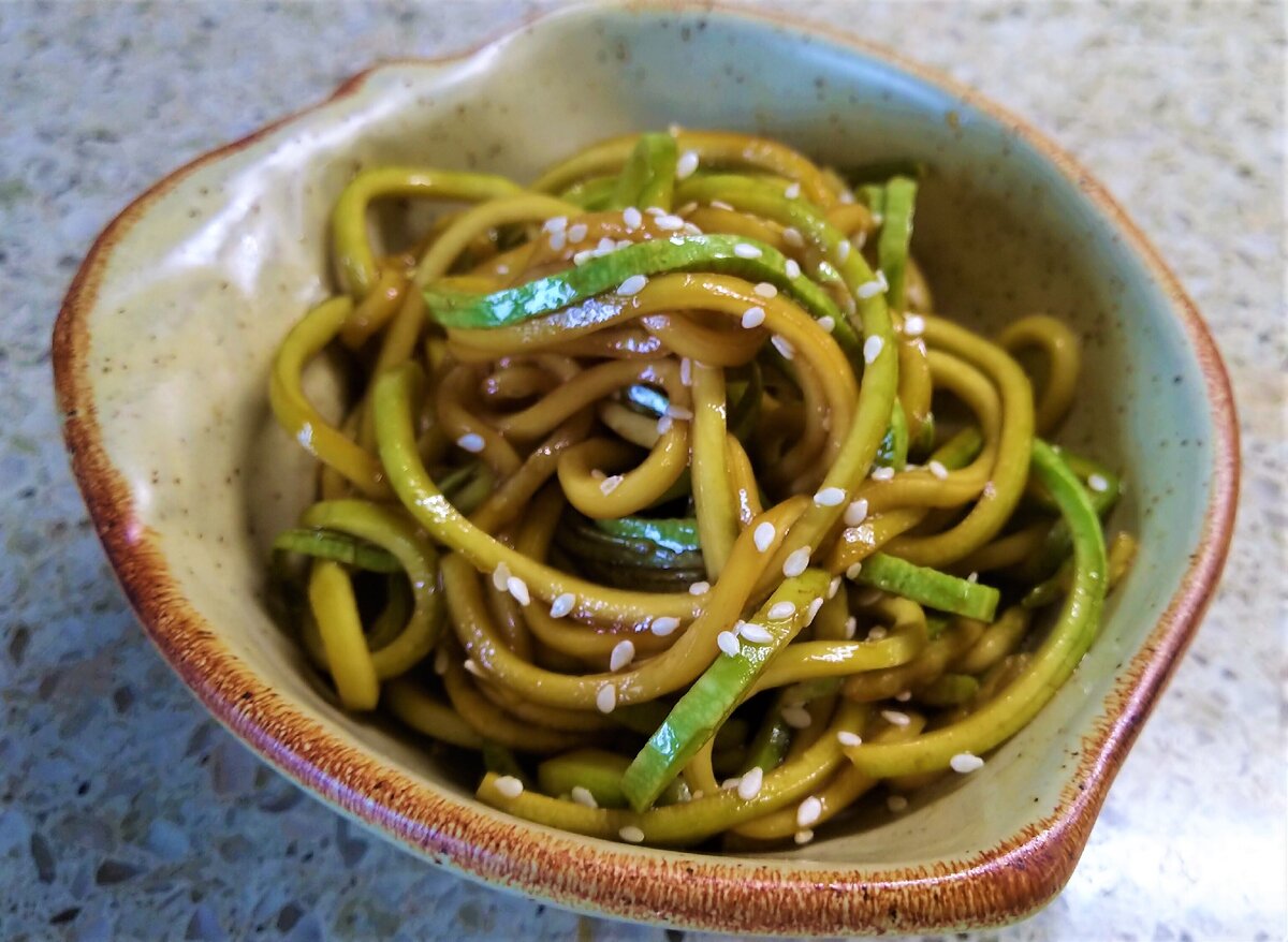 Кабачки под маринадом быстрого приготовления