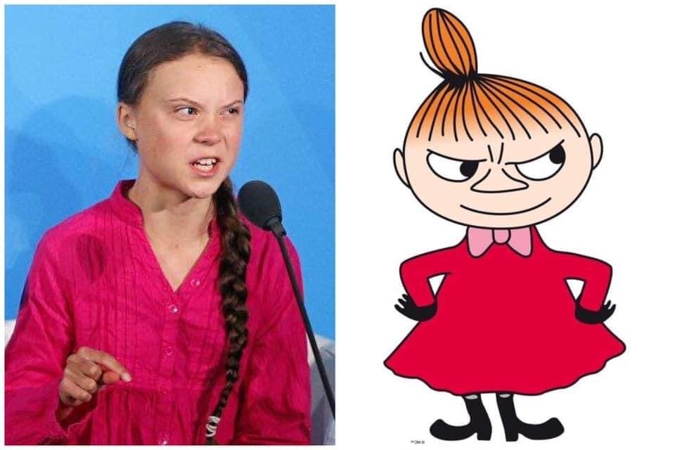 Грета Тунберг - шведская экоактивистка, выступает на конференции ООН по климату. Фото yandex.ru