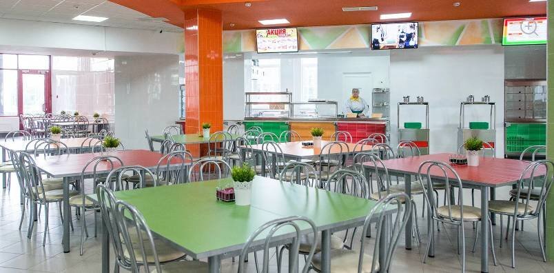 Столовая в московской школе. Источник: mos.ru 
