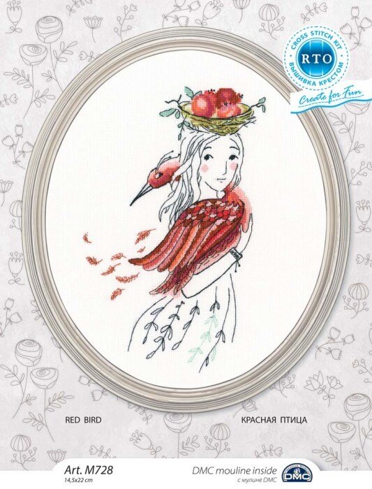 Превью набора "Красная птица", производитель РТО, листайте галерею.