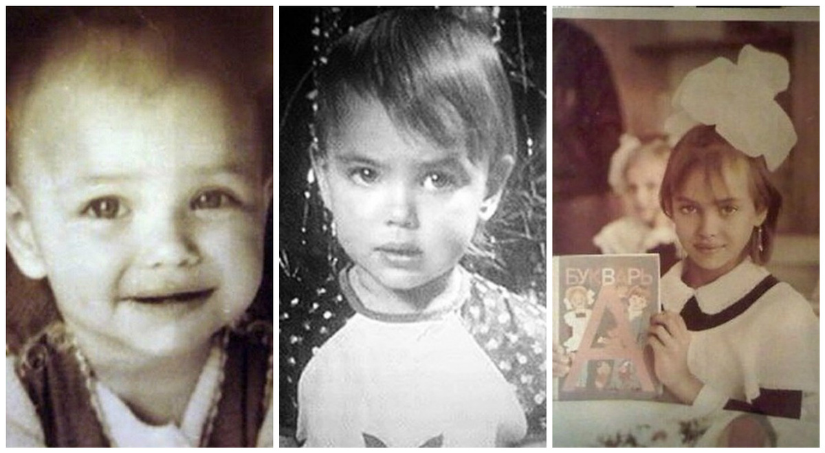 Детские фото Ирины Шейк