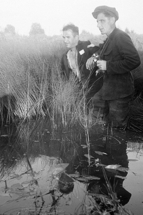 Семён Фридлянд на реке Суре