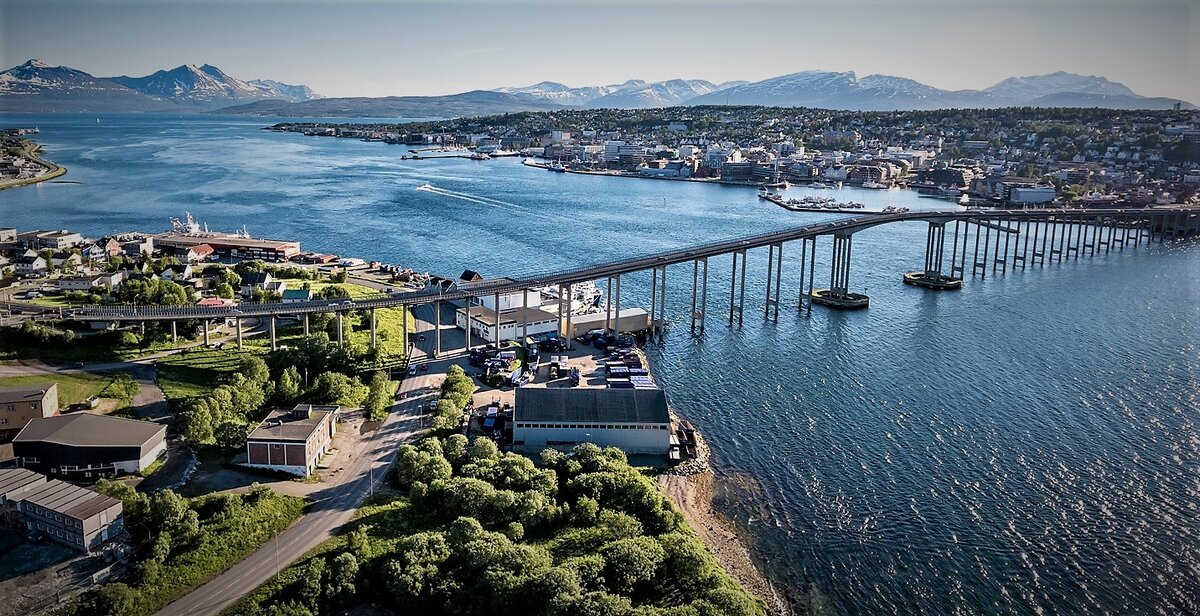 Вид г. Тромсе, лето 2020. Фото из сети