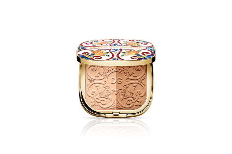Хайлайтер Solar Glow Illuminating Powder Duo, Dolce & Gabbana Beauty