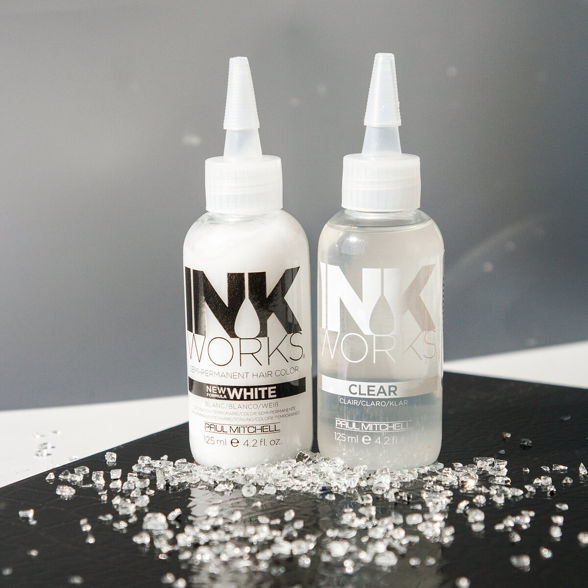 Ламинат белый и бесцветный INKWORKS. Только для салонного использования.