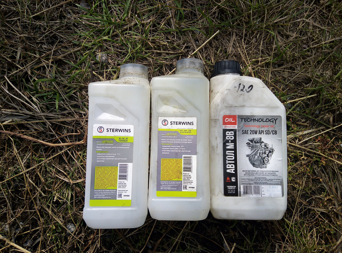 3 бутылки масла, которые мне довелось использовать