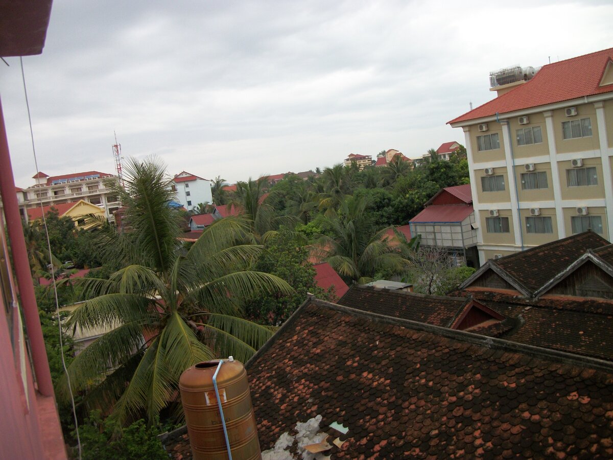 Вид из окна нашего номера