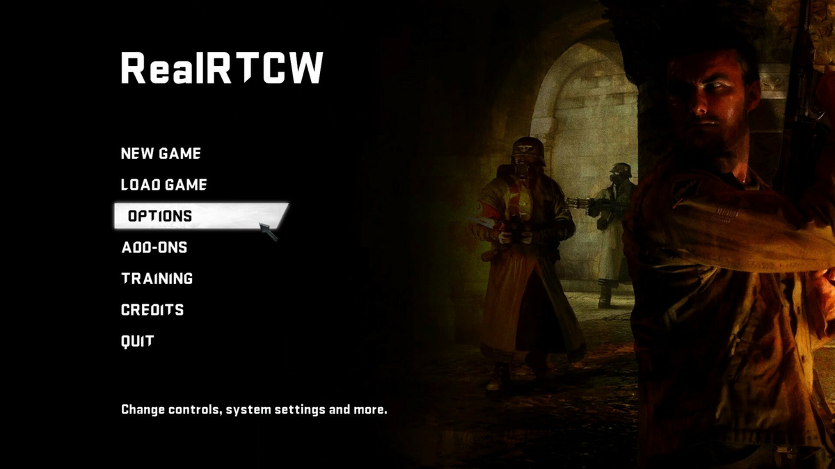 Интерфейс главного меню