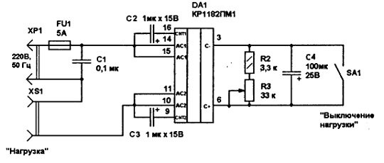 К118пм1р схема включения