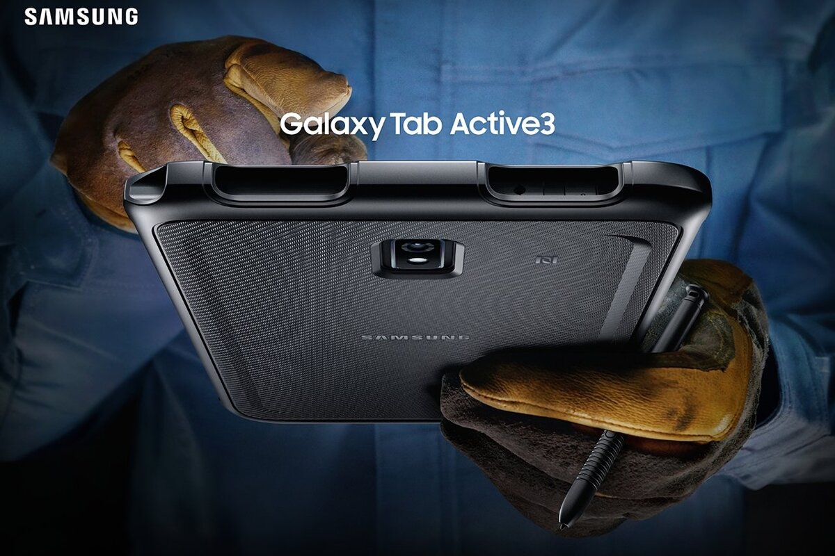 Galaxy Tab Active 3 создан для рабочих