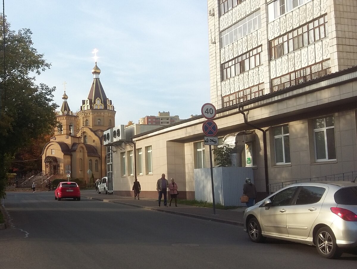 Дорога к храму со стороны улиц Батыршина и Кулахметова