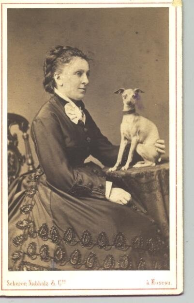 Цецилия Делла-Вос, между 1875-1885 годами, Москва,  «Шерер, Набгольц и Кº»