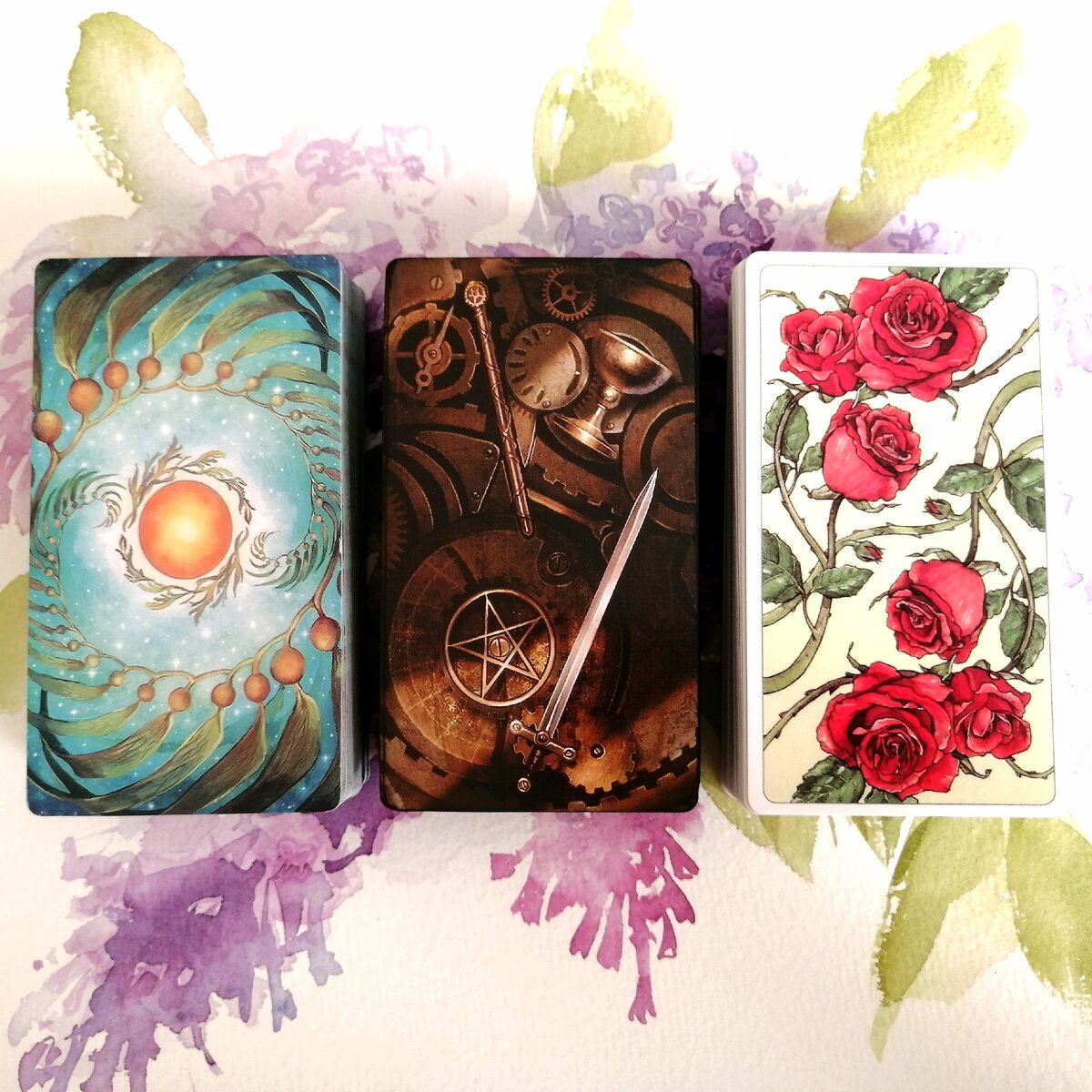 Три варианта. Нумерация вариантов слева направо. (личное фото автора)