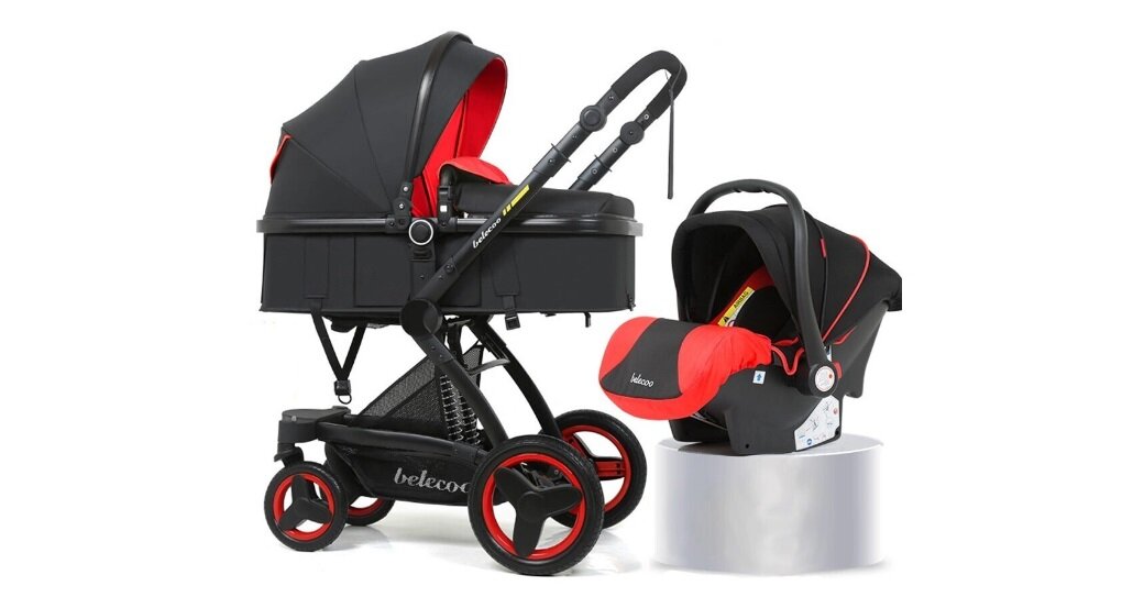 Коляска-трансформер и автокресло Belecoo X6 3 в 1