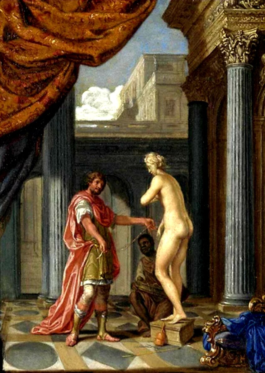 Joseph Werner (1637 - 1710, Swiss) - LA CONCHIGLIA DI VENERE