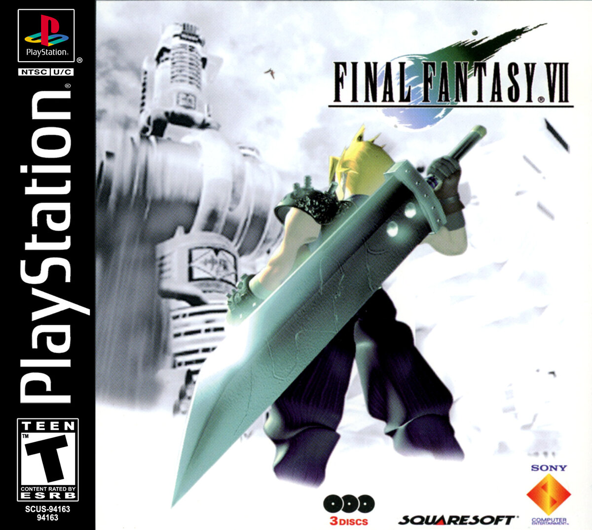 Обложка Final Fantsy VII PS1