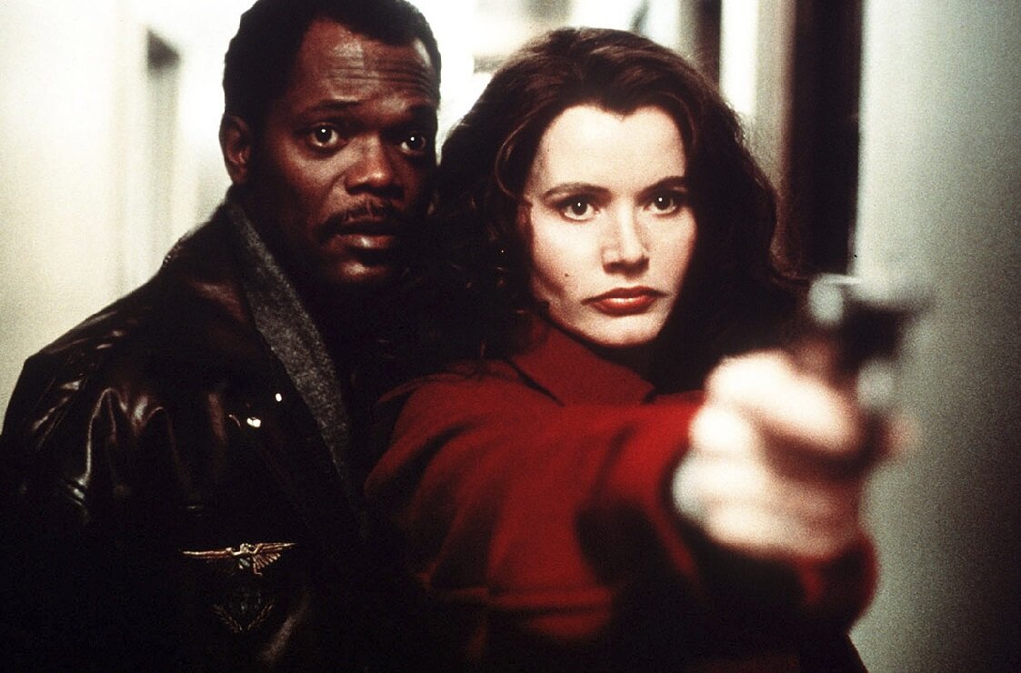 Кадр из фильма "Долгий поцелуй на ночь" 1996г.  США. Триллер, боевик, драма.