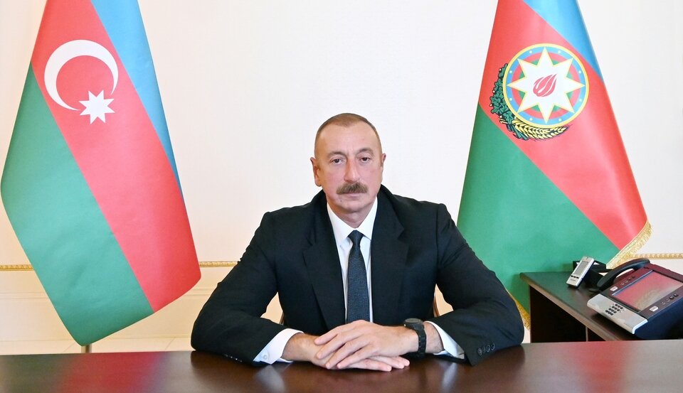 Президент Азербайджанской Республики Ильхам Алиев. Фото с president.az