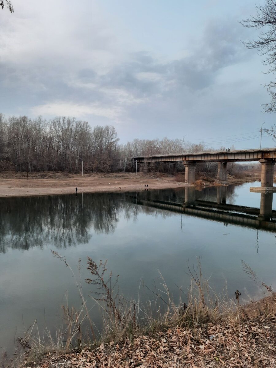 р.Сакмара Оренбург.