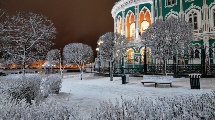 Снег в Екатеринбурге