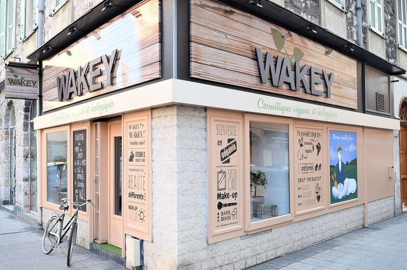  Wakey – первый бутик веганской косметики в Ницце
