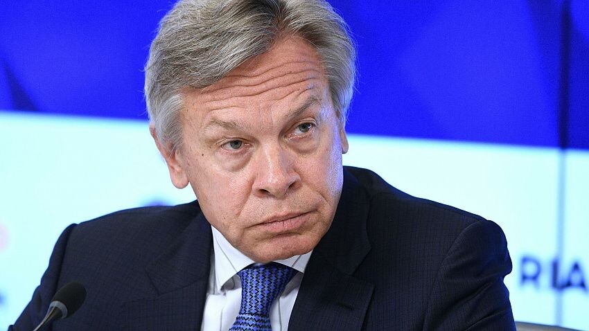 Председатель временной комиссии Совета Федерации по информационной политике и взаимодействию со СМИ Алексей Пушков.
Фото: ria.ru