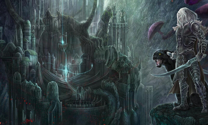 Дзирт, Гвенвивар и Мензоберранзан