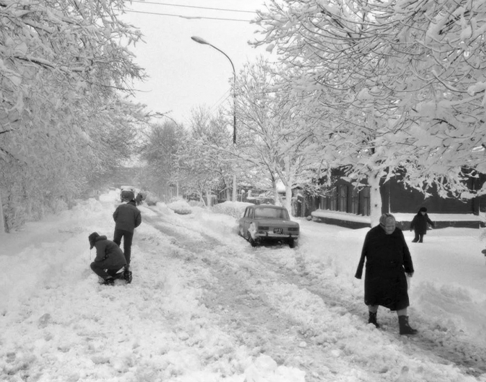 Снегопад в Свердловске. Фото взято из открытых источников: fishki.net