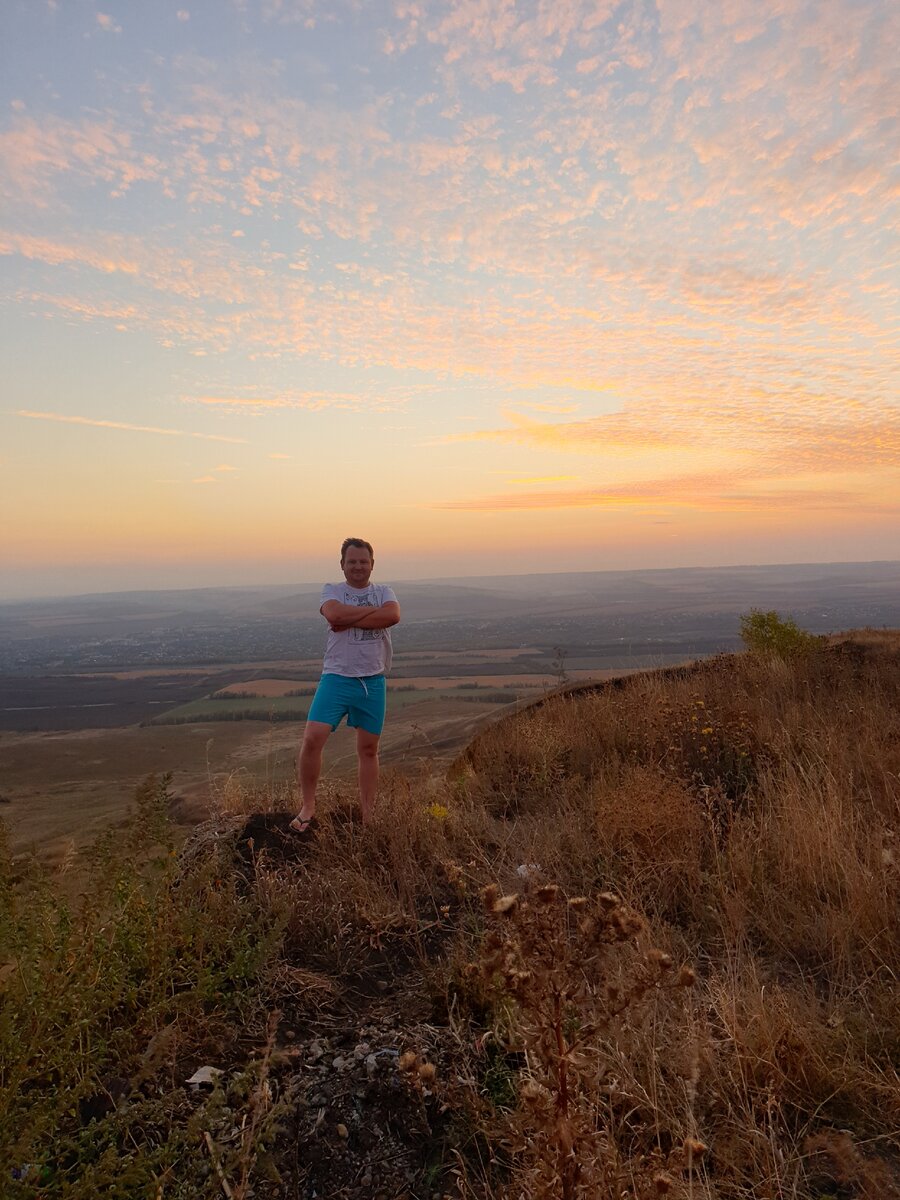Вид на станицу Отрадная. Фото из моего архива.