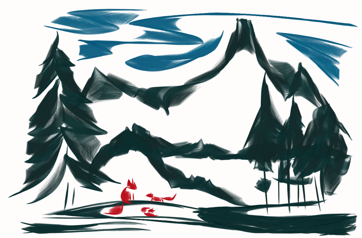 Рядом с моим домом и правда живут лисы. 