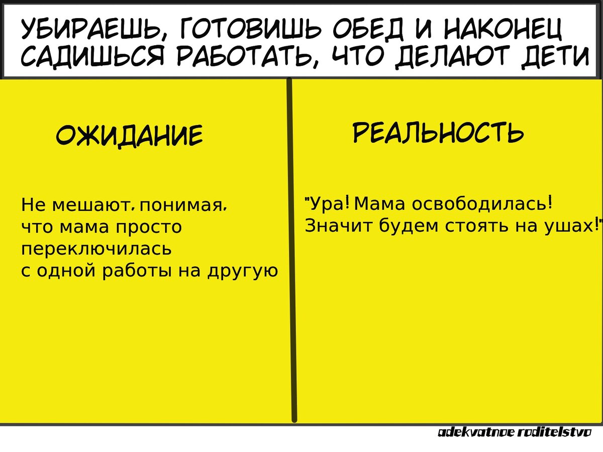 Как на самом деле выглядит удаленная работа если ты мама -  ожидание/реальность | Адекватное родительство | Дзен