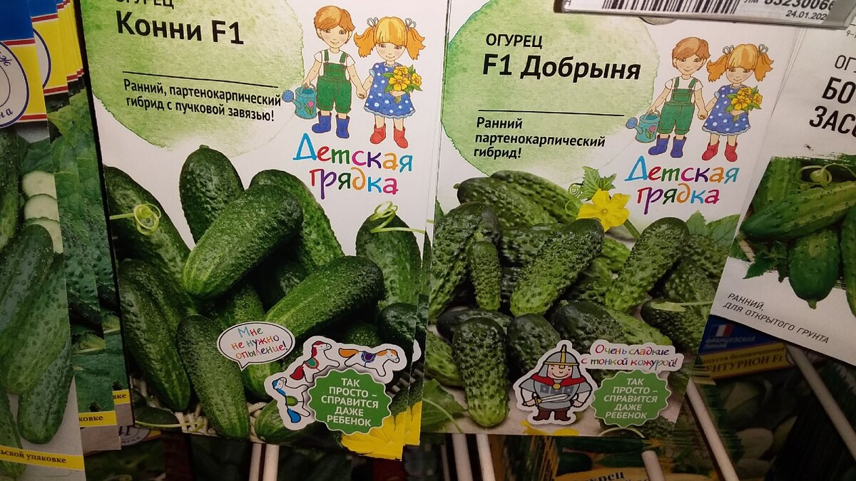 огурцы Конни и Добрыня