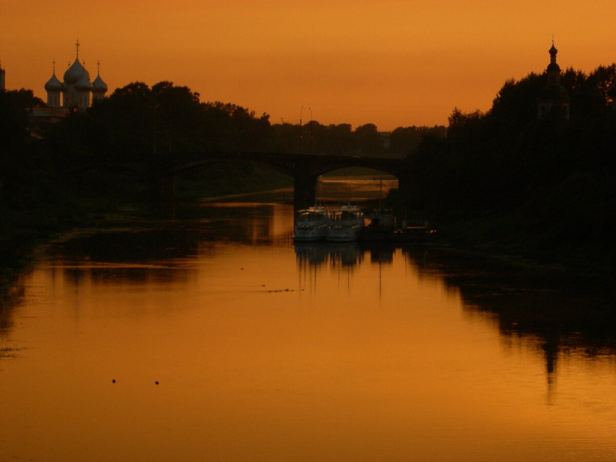 Закат Вологда 2010 г.