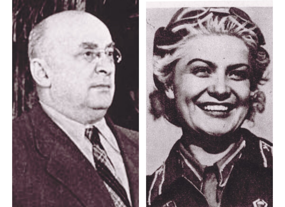 Лаврентий Бария и Евгения Гаркуша