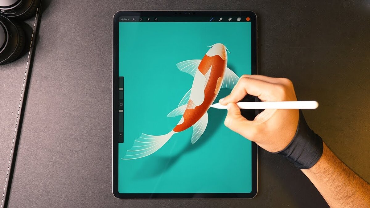 IPAD Pro рисование Procreate