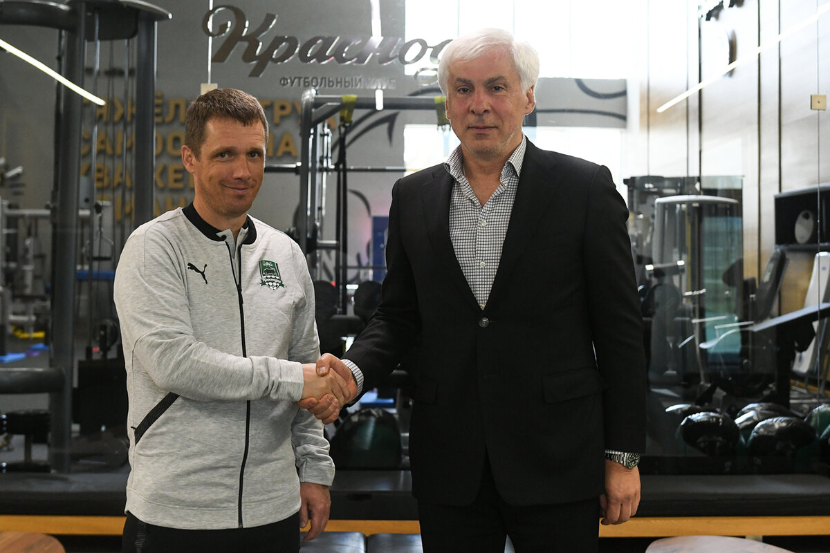 Новый главный тренер ФК Краснодар Виктор Гончаренко