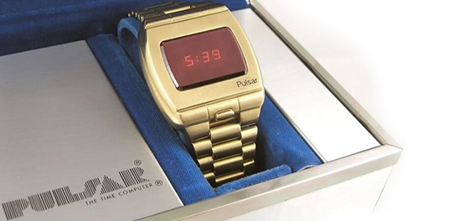 Pulsar – первые часы с цифровым дисплеем
