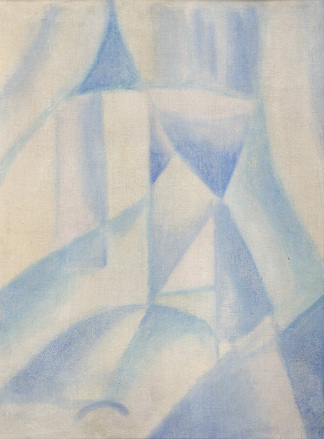 Владимир Стерлигов "Вознесение", 1967-1969. Музей современного искусства, Москва.