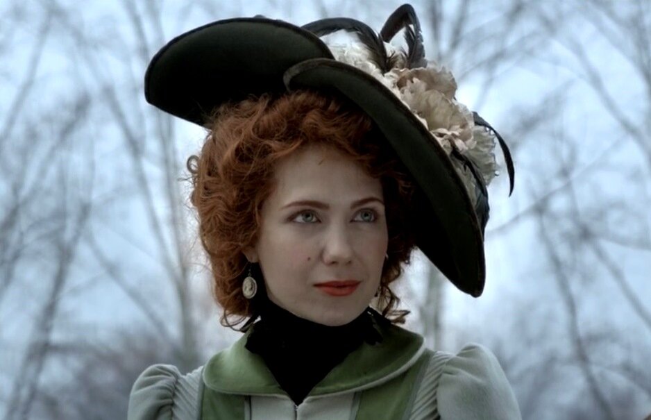 Кадр из сериала «Куприн. Поединок». 2014 год. Раиса Петерсон.