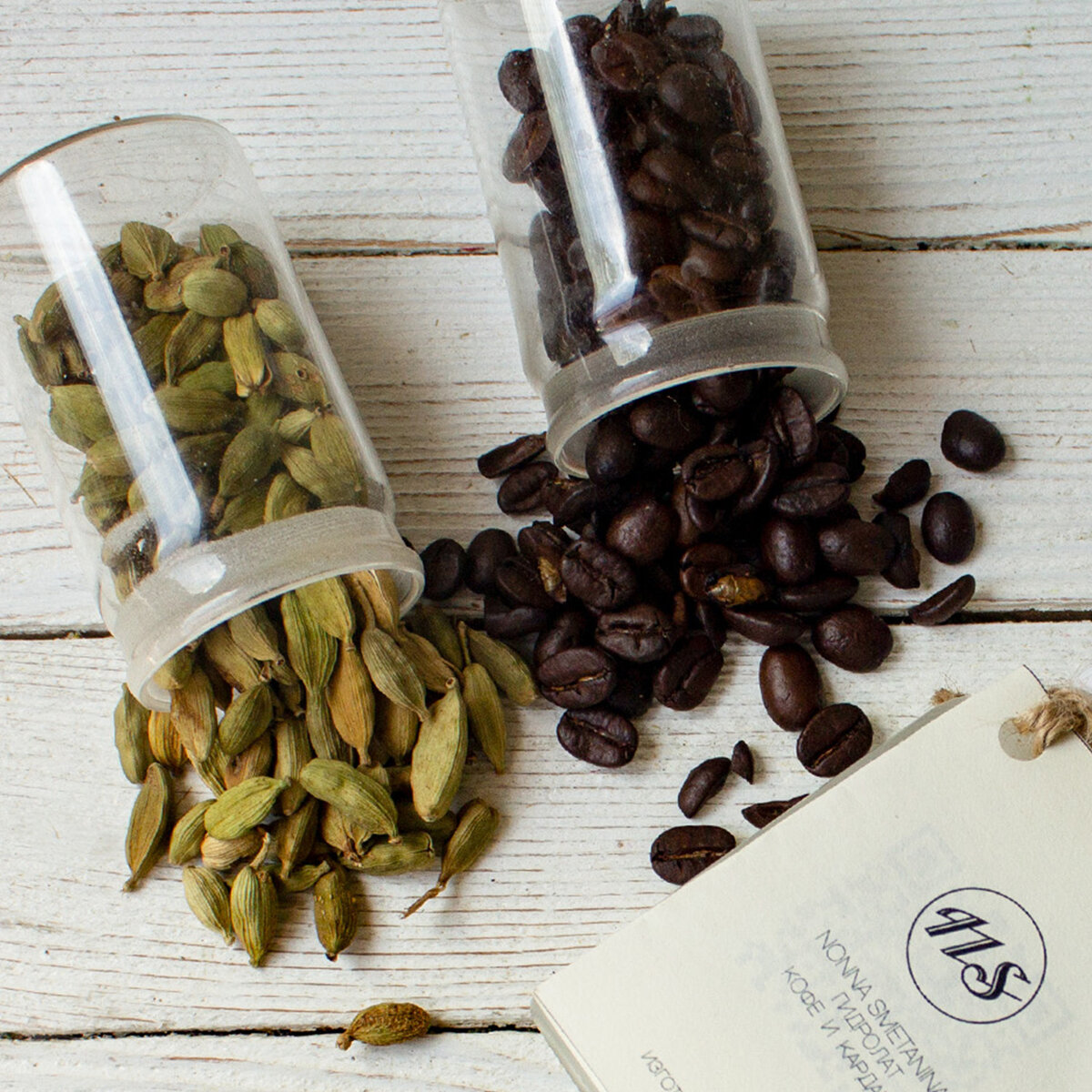 Гидролат из зерен кофе арабика и капсул кардамона